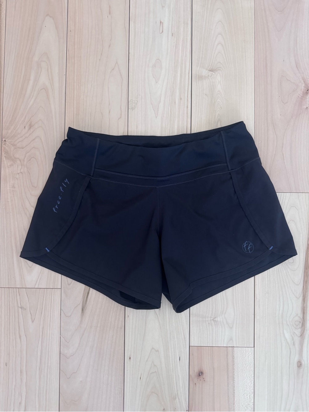 Free Fly Apparel Black Performance Athletic Shorts